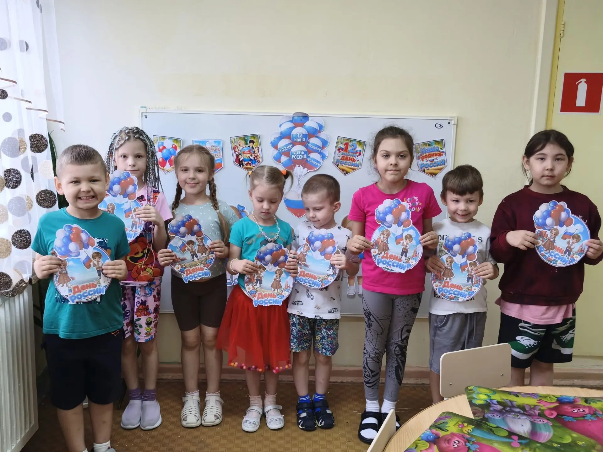 ‎ 🇷🇺День России в "Семицветике" 
‎  
🗓️‎ На кануне праздника Дня России в  группе номер 16 царила