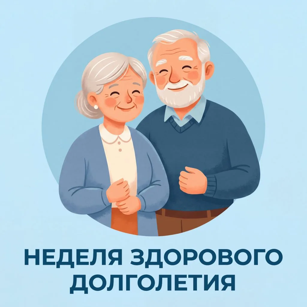 С 4 по 10 мая в России проходит Неделя здорового долголетия 🍃