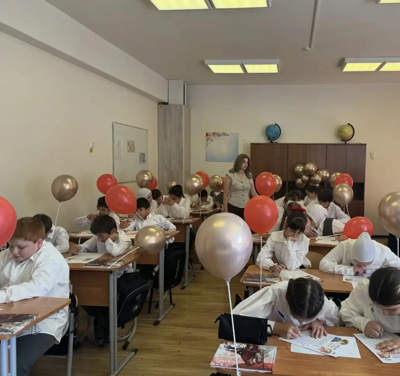 Урок мира в 5 «Б» классе.