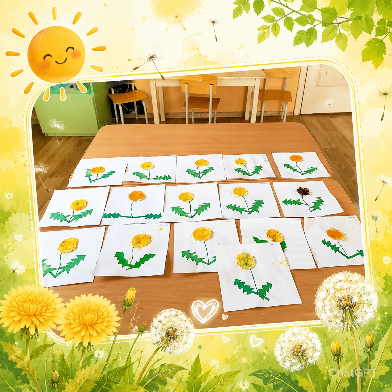 🌼 Весеннее вдохновение в группе «Добрые сердца» 🌸