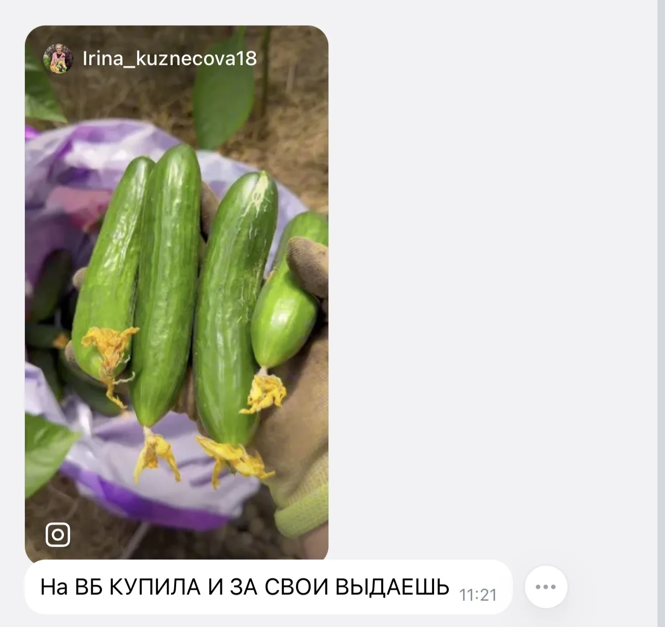 Я сначала не поняла, что к чему🤭

Не поверите, даже из-за этого комментария вб открыла, проверить, 