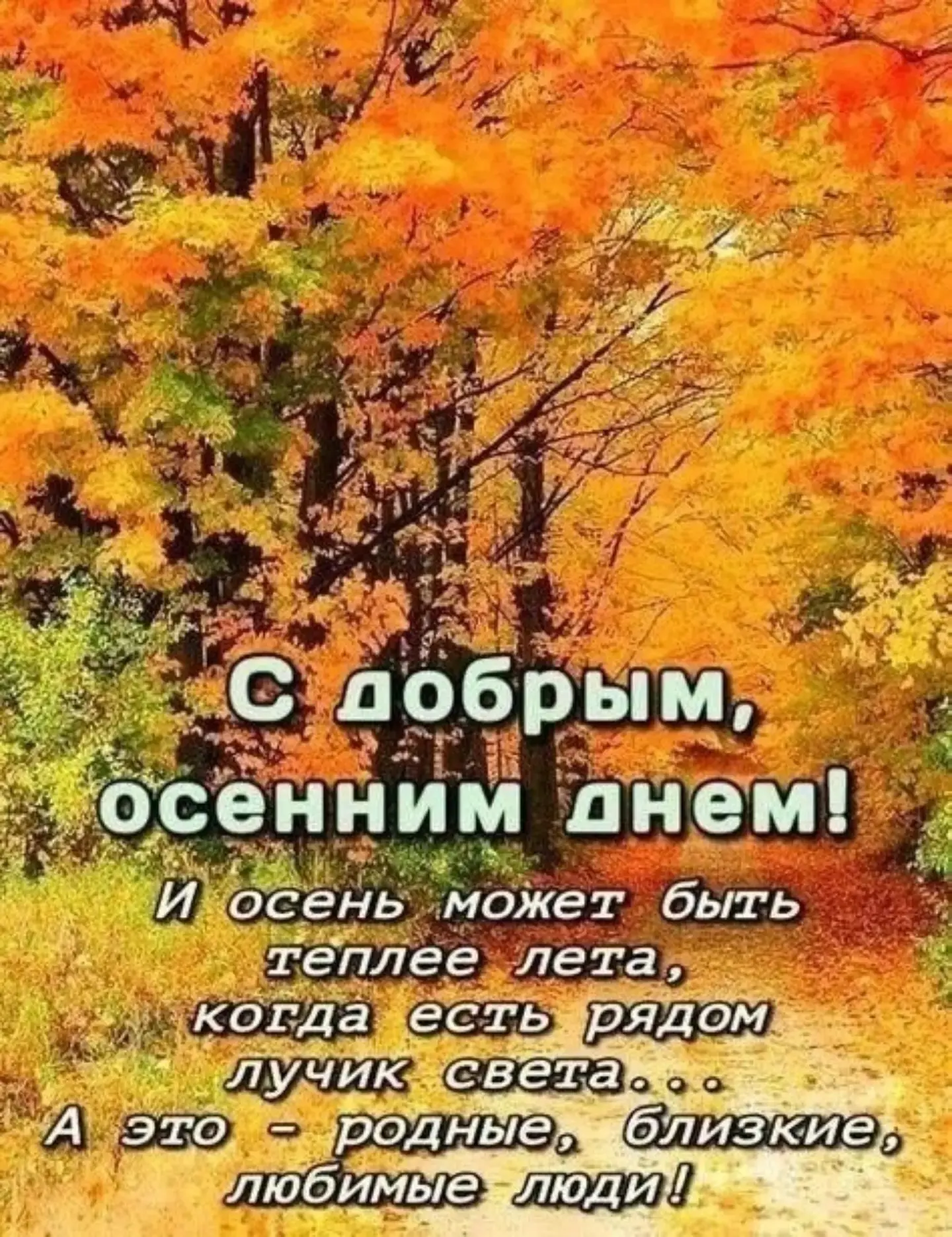 С добрым осенним утром!