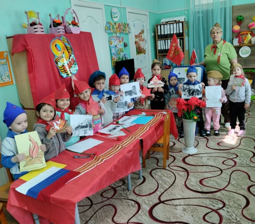 «Огонь памяти» в сердцах малышей