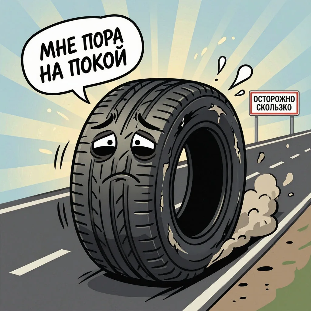 🚨 КОГДА ШИНЫ УЖЕ «УСТАЛИ»: