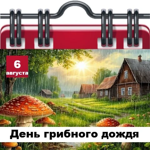 🗓 Сегодня 6 августа 2026 года, четверг – отмечается 12 праздников.