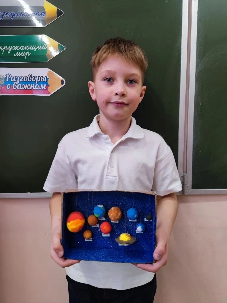 6 февраля для учеников 3 "В" класса была организована экскурсия "Прогулка по звездному небу" в плане