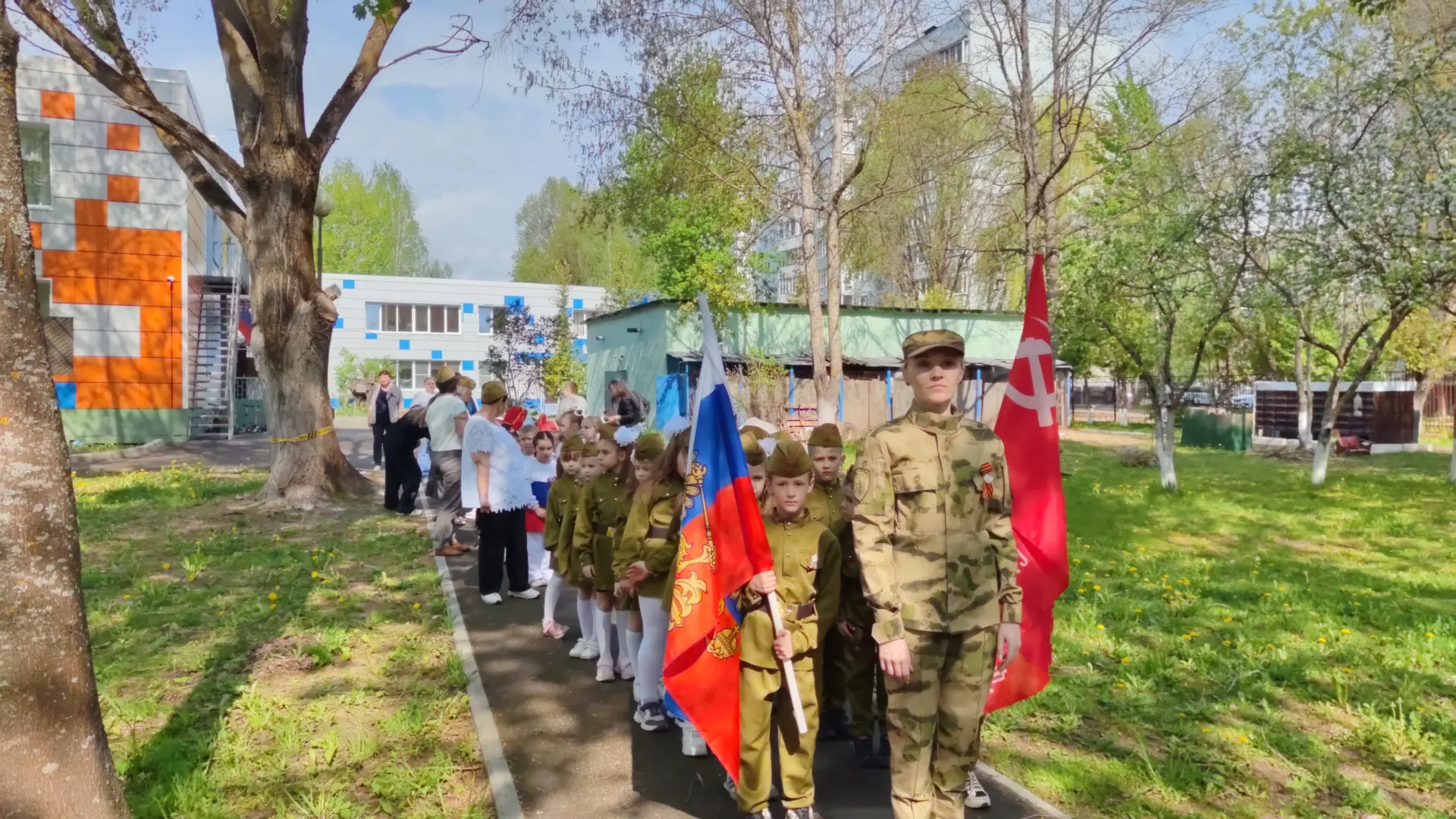 #ДеньПобеды
#ЦентрОбразования1ПерспективаДошкольноеОтделениеДесногорск
8 мая прошло торжественное ме