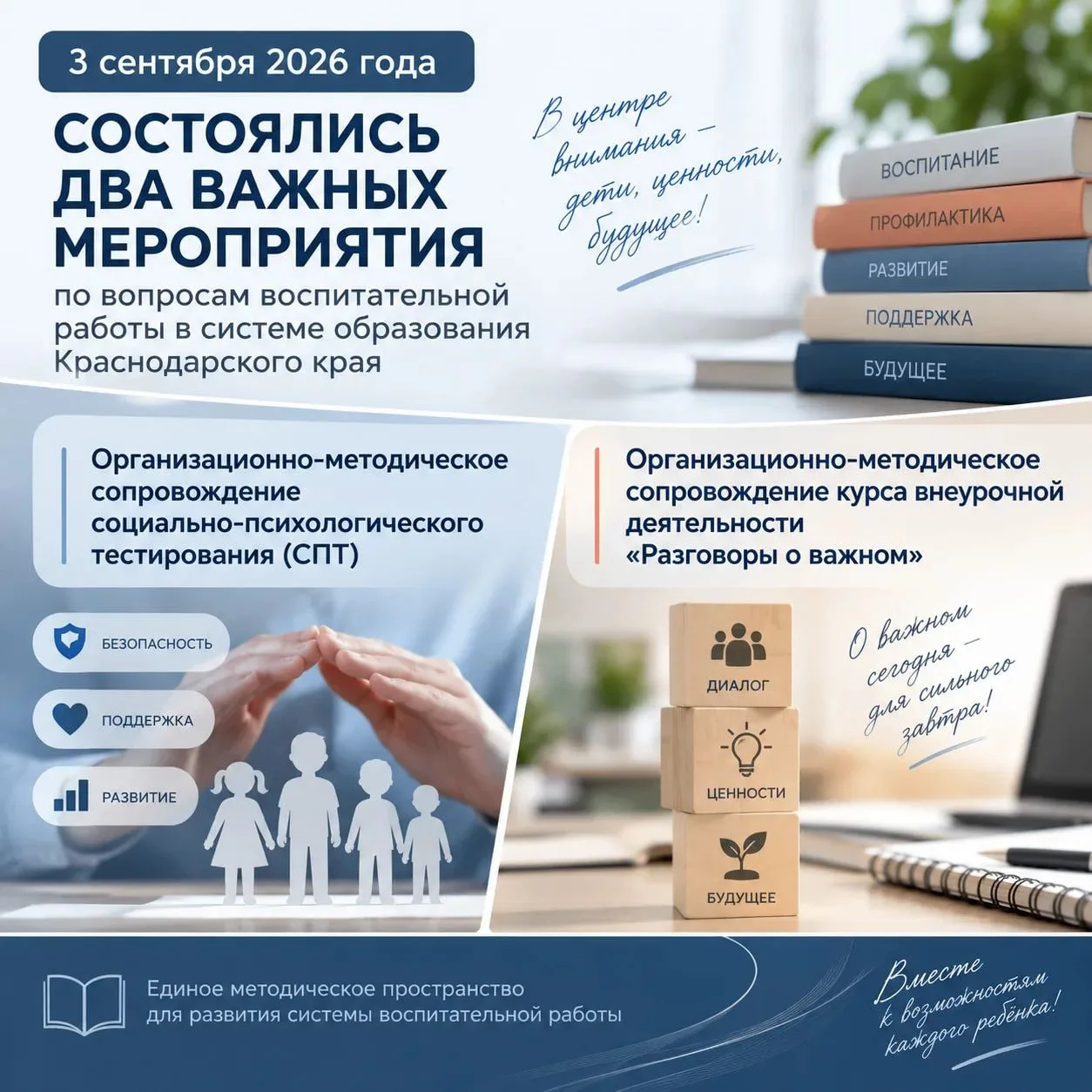 🙌 Вчера, 3 сентября, в Институте состоялись два значимых мероприятия, посвящённых акту...