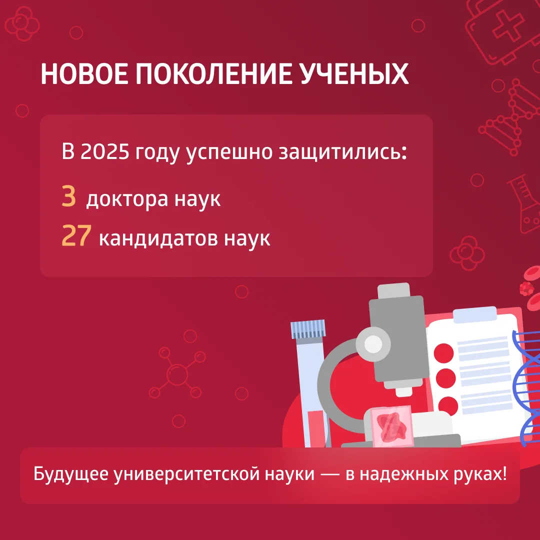 С Днем российской науки! 🧬🔬  Наука в ПИМУ — это не просто цифры, это энергия созидания, преемственно
