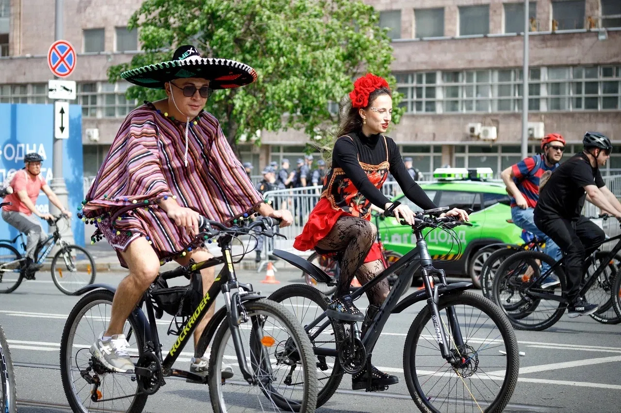 Весенний велофестиваль прошёл в Москве  🚴‍♂️ В столице 24 мая состоялся традиционный Весенний велофе