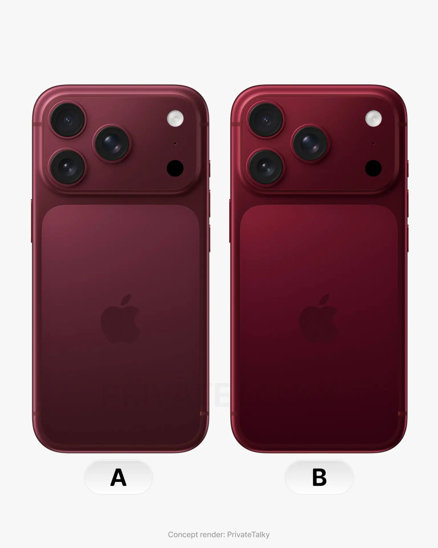 Какой оттенок вы бы предпочли для iPhone 18 Pro?