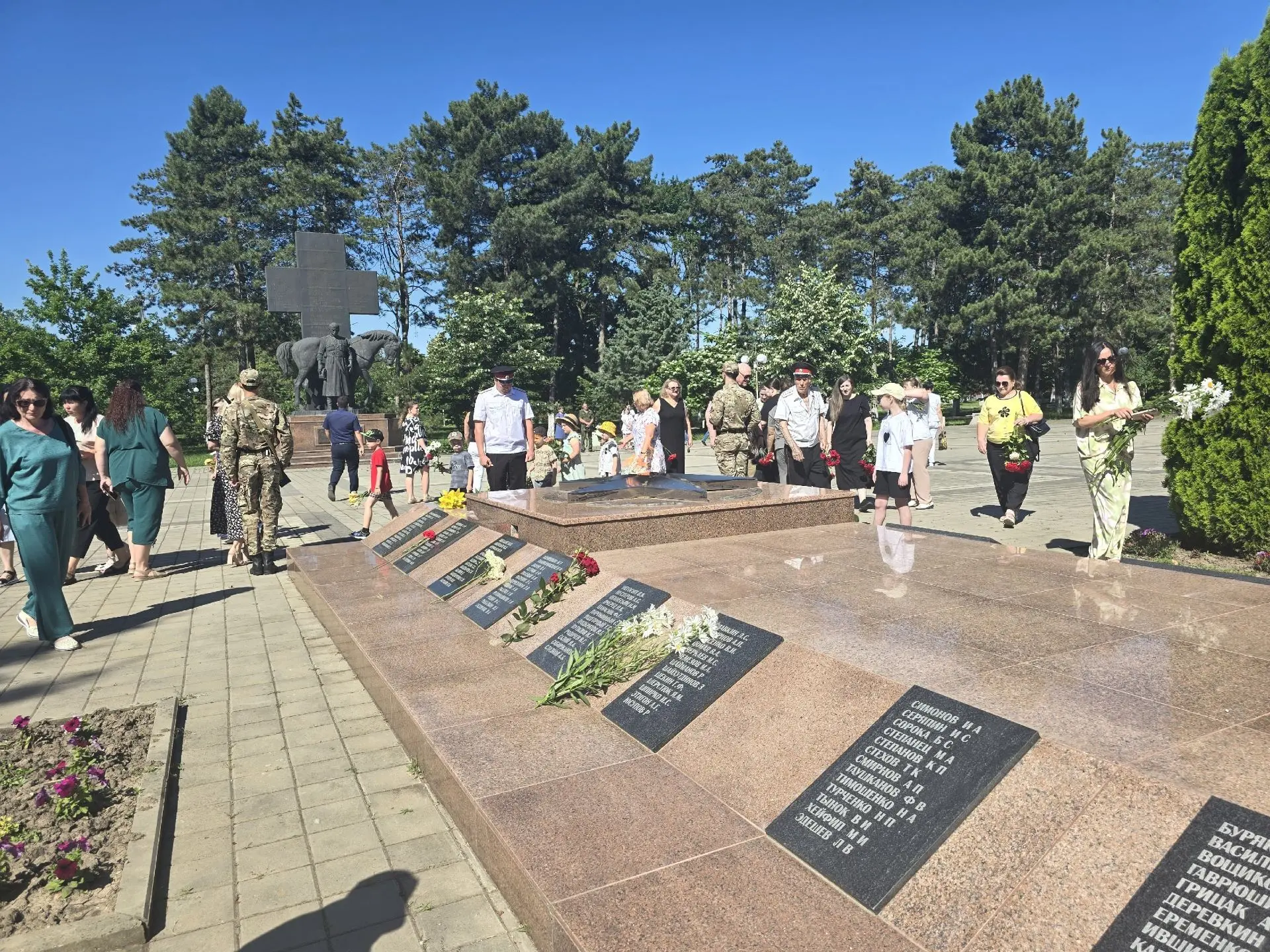 22 июня, в День памяти и скорби, в парке Победы нашей станицы состоялся митинг, посвящённый началу В
