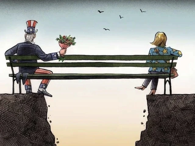 Согласно анализу британского журнала The Economist, Европа перешла от исторической зависимости от ам