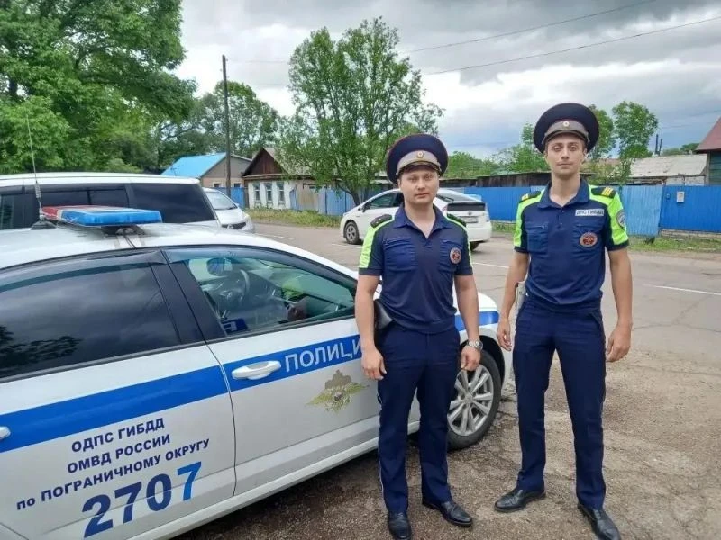Жительница Пограничного округа Приморья поблагодарила сотрудников полиции за помощь
