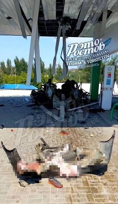 В Шахтах на заправке взорвалась машина — водитель в больнице. Это уже второе ЧП с АЗС з...