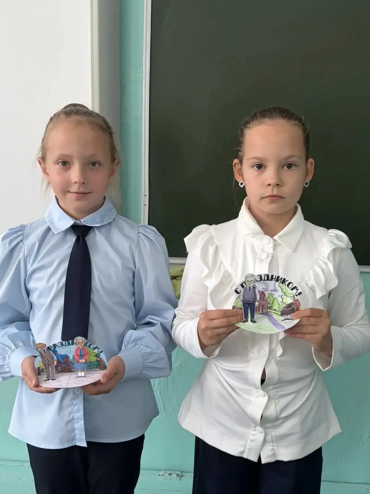1 октября отмечается праздник бабушек и дедушек. Орлята 3 «Б» класса школы №2 сделали д...