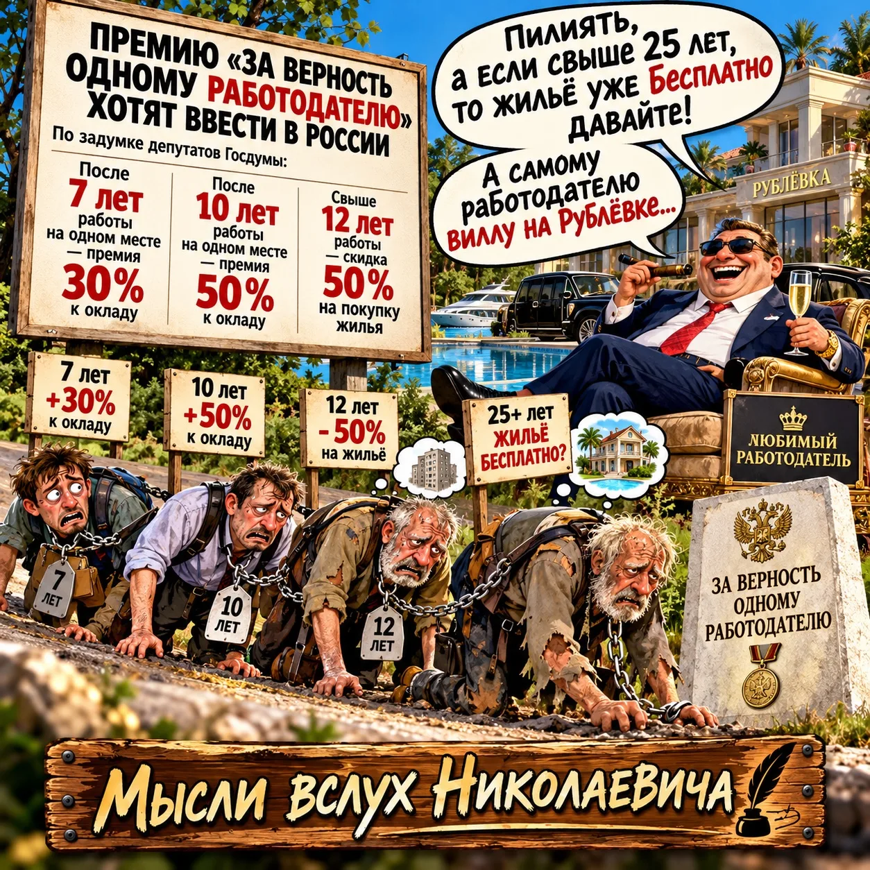 Премию «за верность одному работодателю» хотят ввести в России