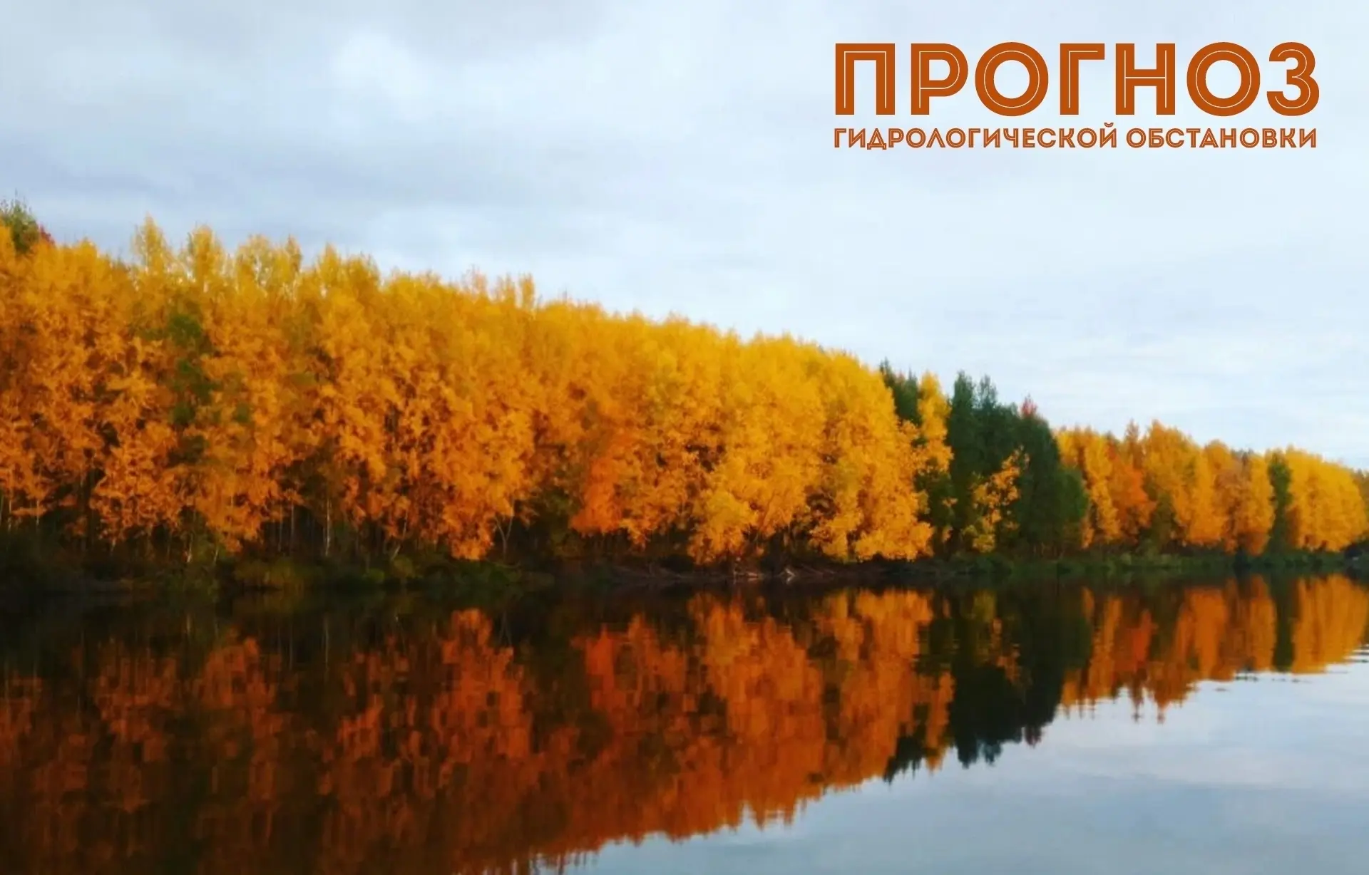 💧 Прогноз гидрологической обстановки