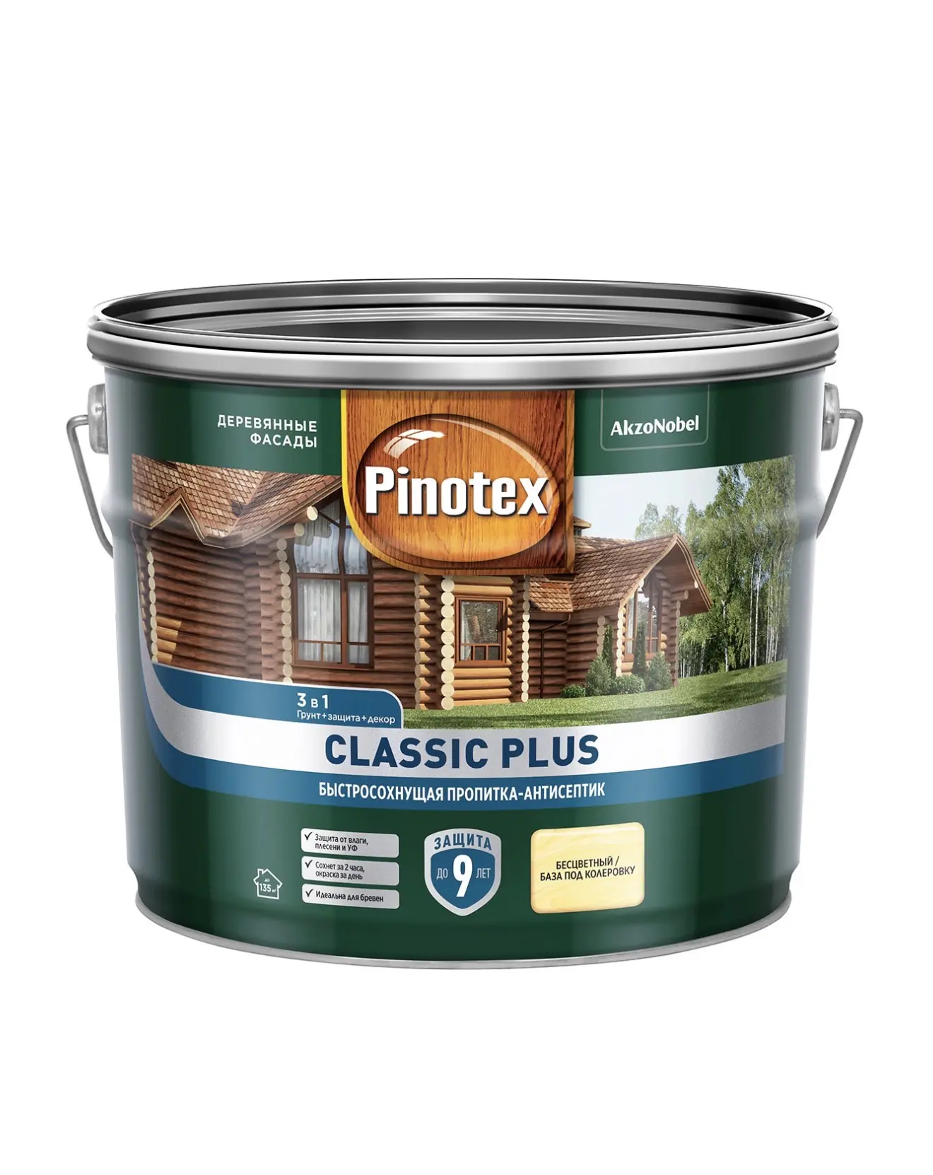Надежная защита древесины от внешних воздействий – Pinotex Classic Plus