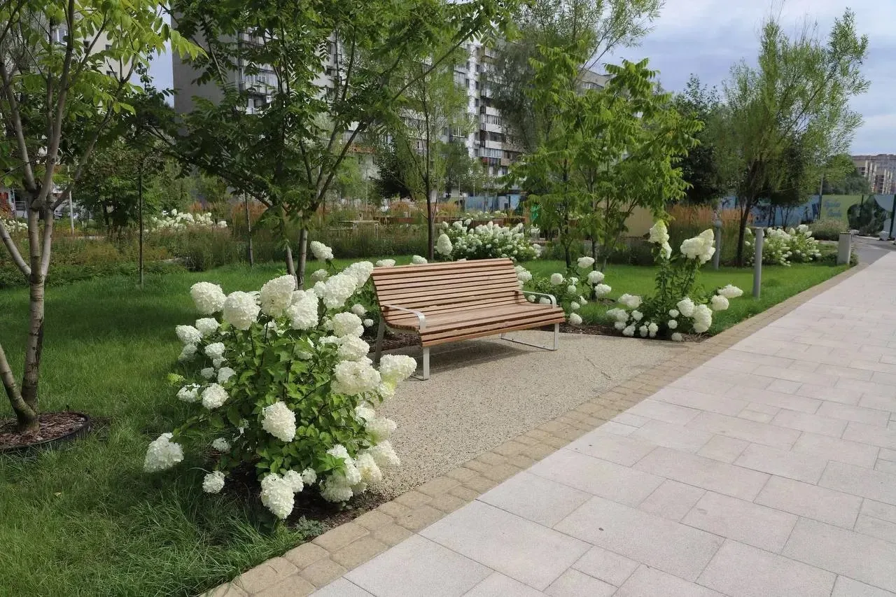 В Казани завершены работы на бульваре на улице Серова, который благоустраивался на прот...