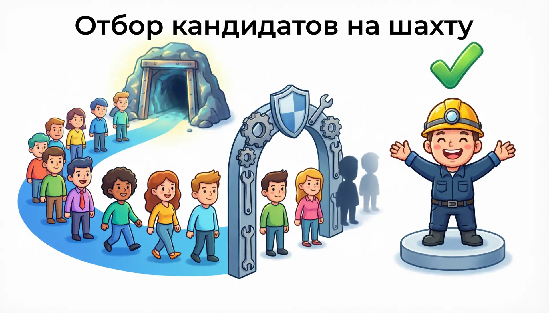 Как найти хорошего шахтёра, когда опытных горняков не хватает?

Об этом – наш новый материал. В нём 