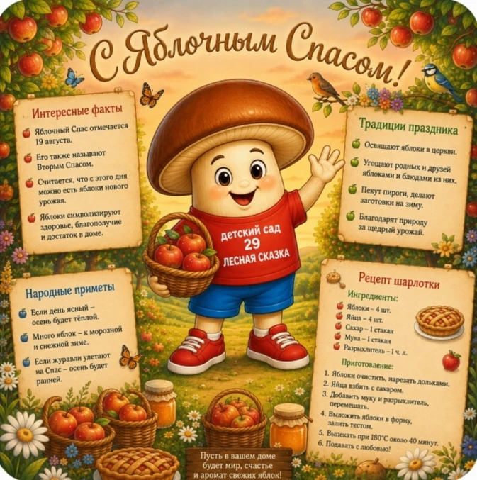 С Яблочным Спасом! 🍏🥧