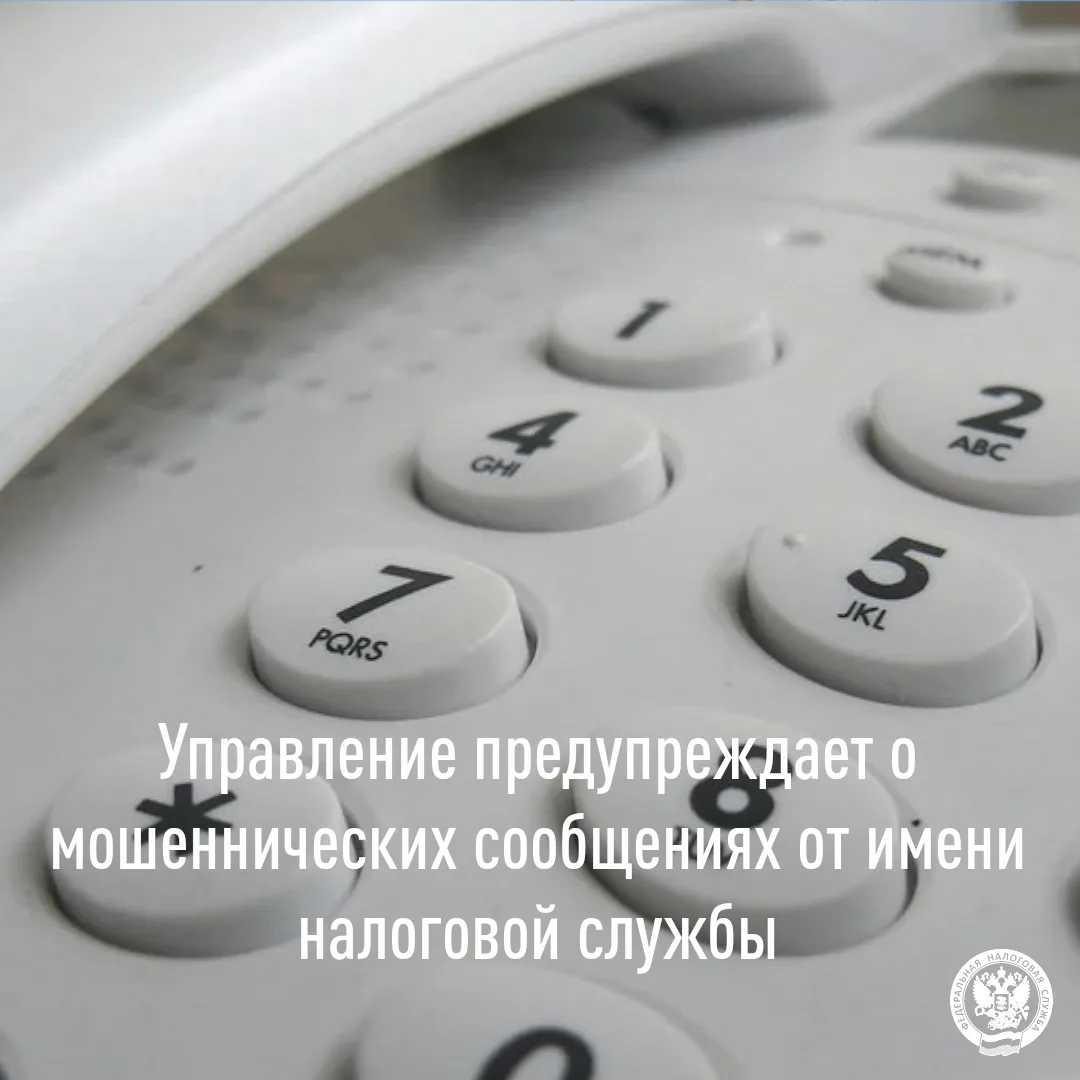 УФНС России по Воронежской области предупреждает жителей региона о мошеннических сообще...