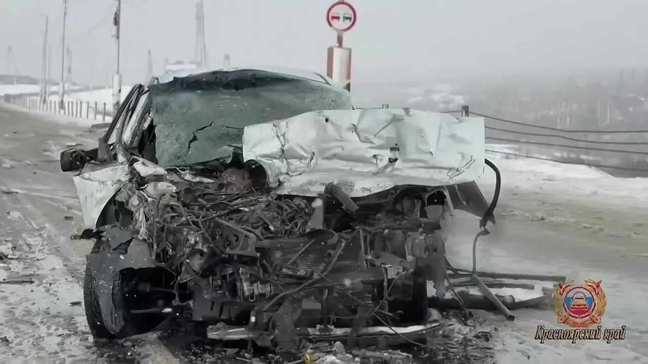 Смертельное ДТП с грузовиком на севере Красноярского края
