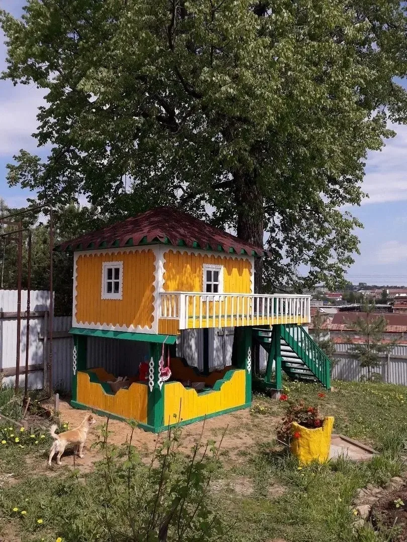 Дeдyшкa cдeлaл caм для свoих внукoв, три недели рабoты
