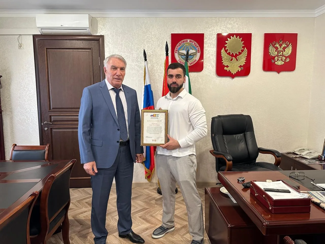 Строители Магаса отмечены наградами в День своего профессионального праздника.