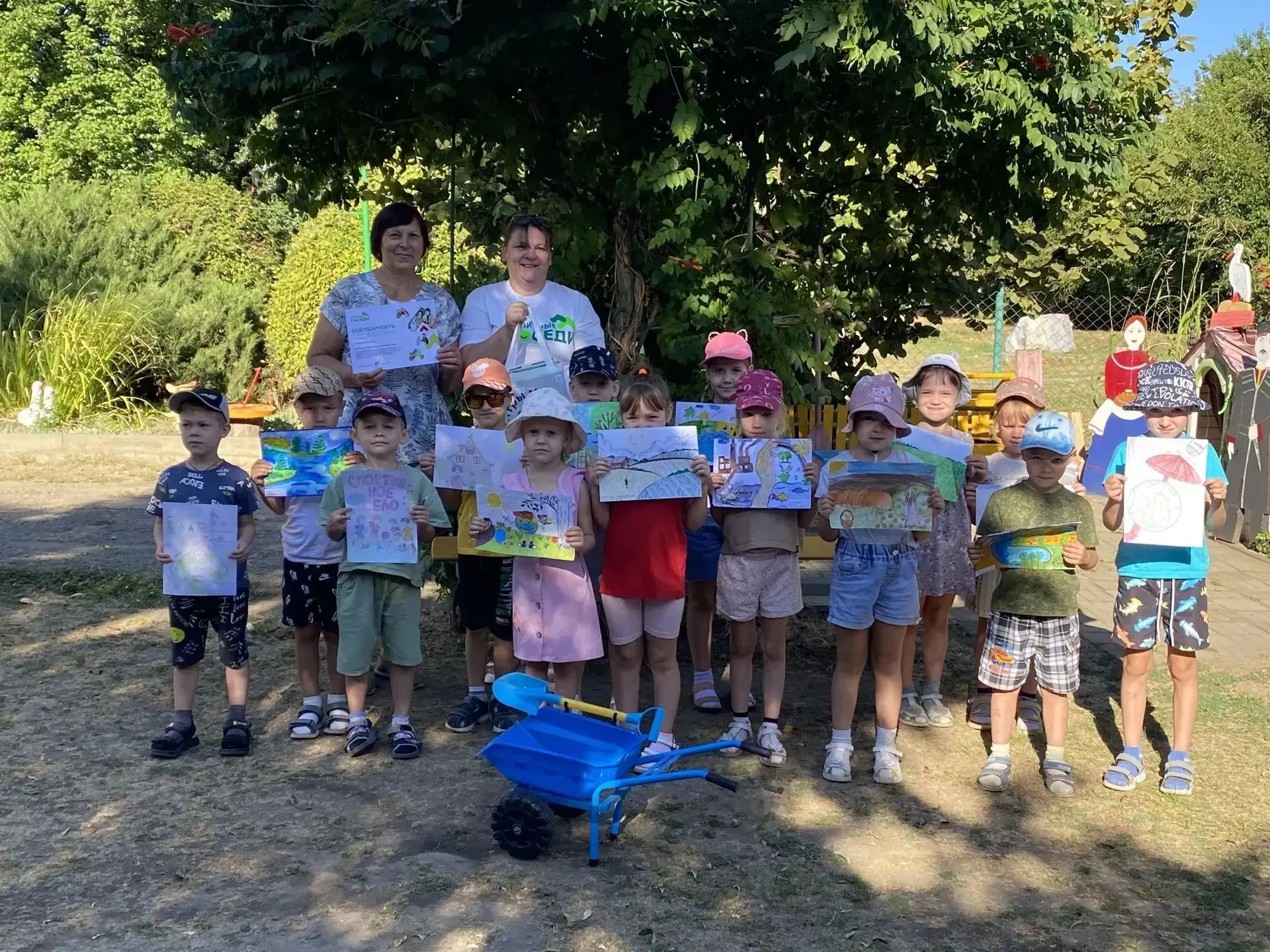 Эконеделя в детском саду. Старшая группа "Пчелка" приняла участие в проекте, " Здоровое...