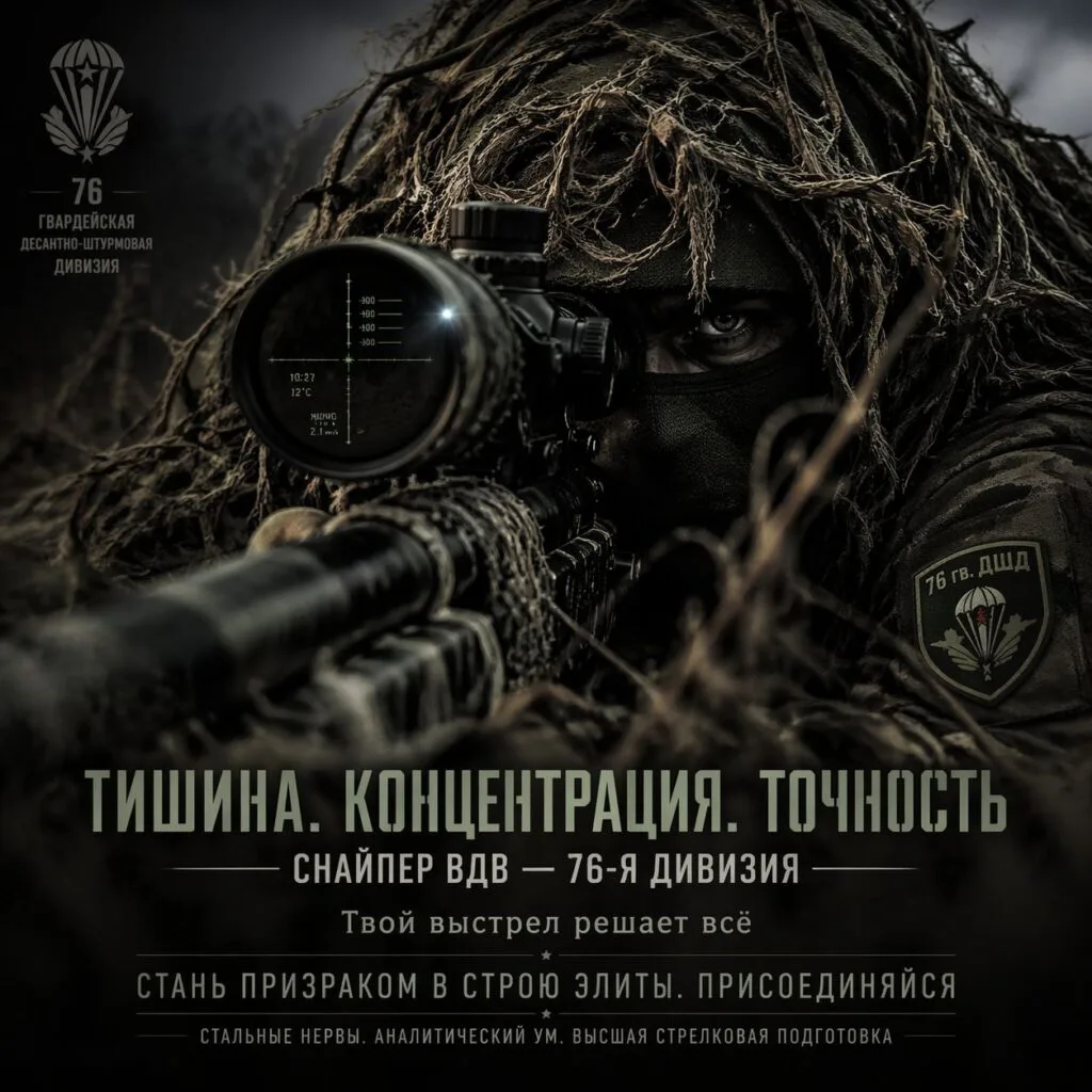 Ты — тот самый тихий боец, которого враг не видит, но чувствует каждую ошибку. Один тво...
