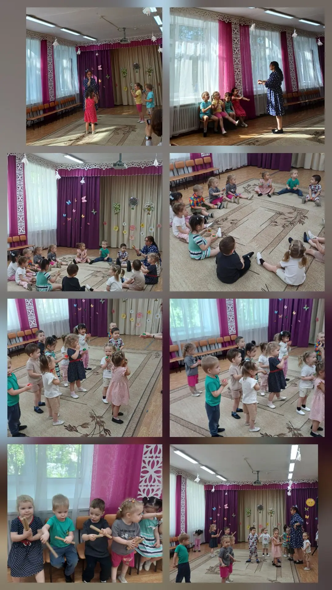 🌟 Сегодня в нашем детском саду прошли открытые занятия по логоритмике! 🎵👐