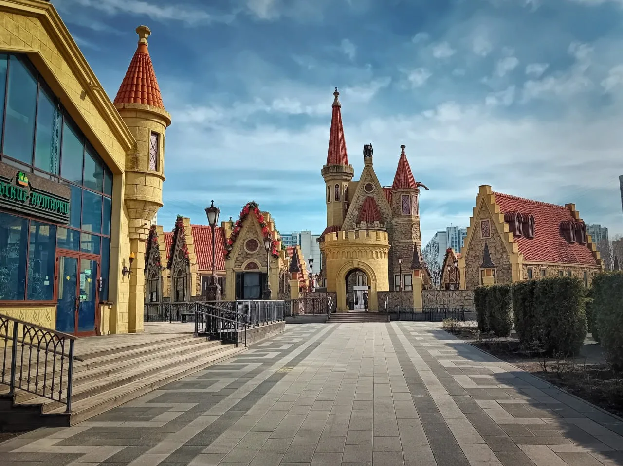 Средневековый замок в Новокосино 🏰