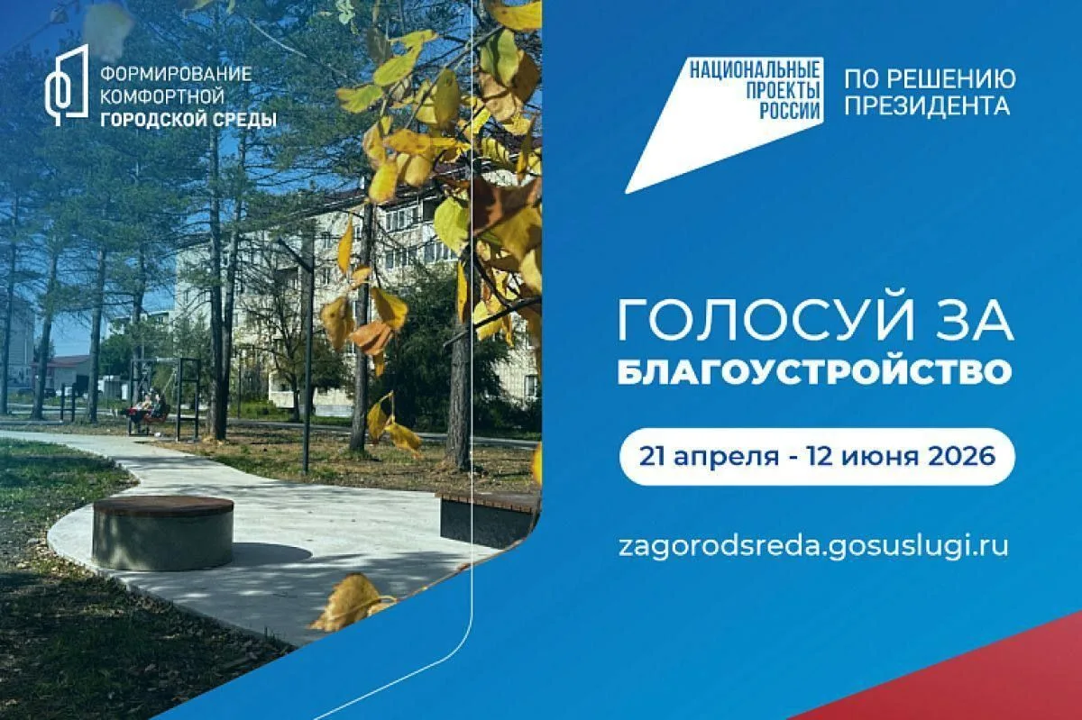 Успей проголосовать за благоустройство!