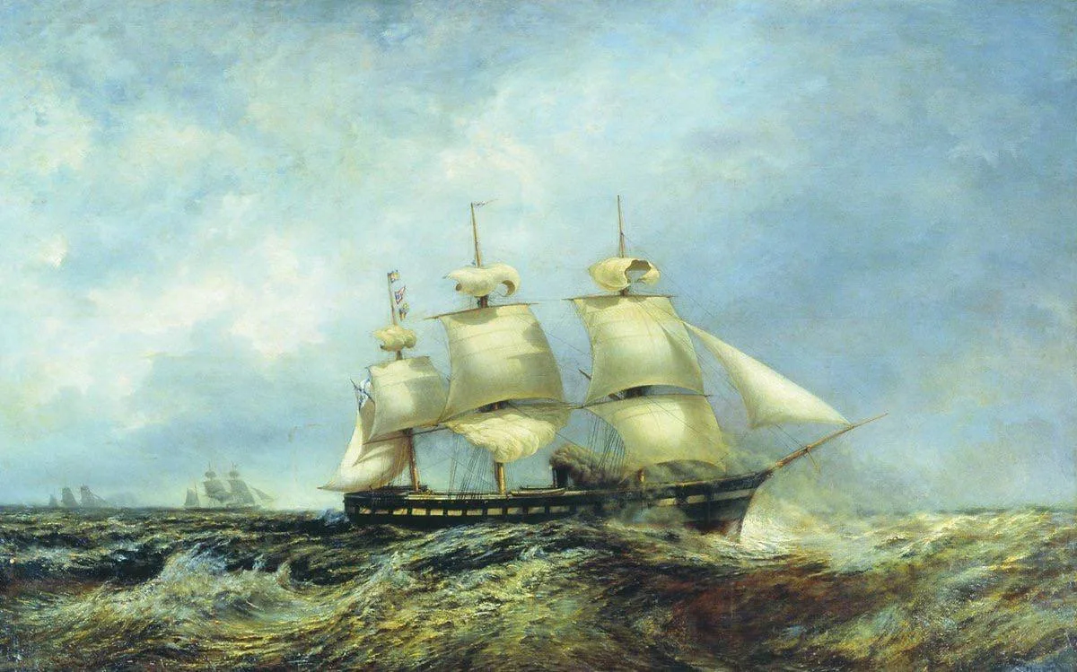 6 октября 1863 года русская эскадра Лесовского была отправлена охранять побережье Соеди...