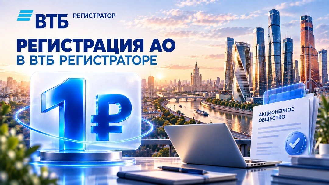ВТБ Регистратор: акционерное общество под ключ за 1₽.