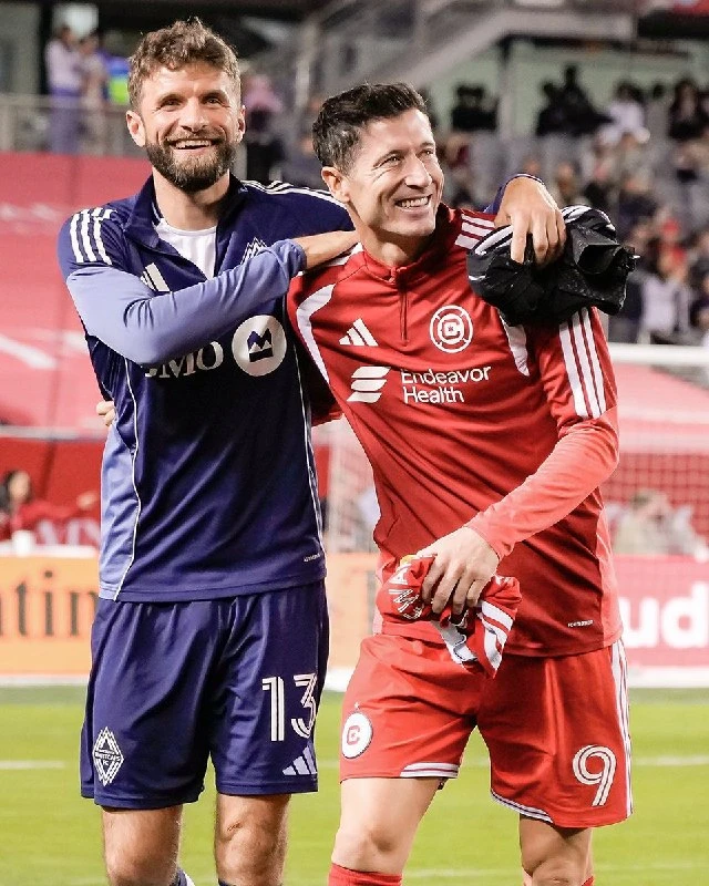 Две легенды вновь встретились в MLS ❤