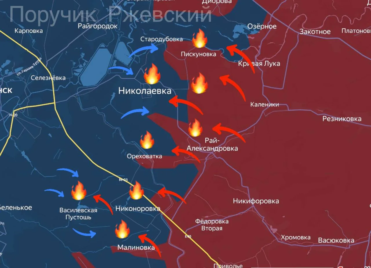 ⚡️ Штурм Николаевки и прожарка Краматорска: затягиваем узел