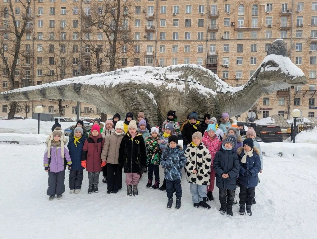 📚✨2Б и 2В сегодня совершили удивительное путешествие в Государственном Дарвинском музее  🦕 🌍 Мы отпр