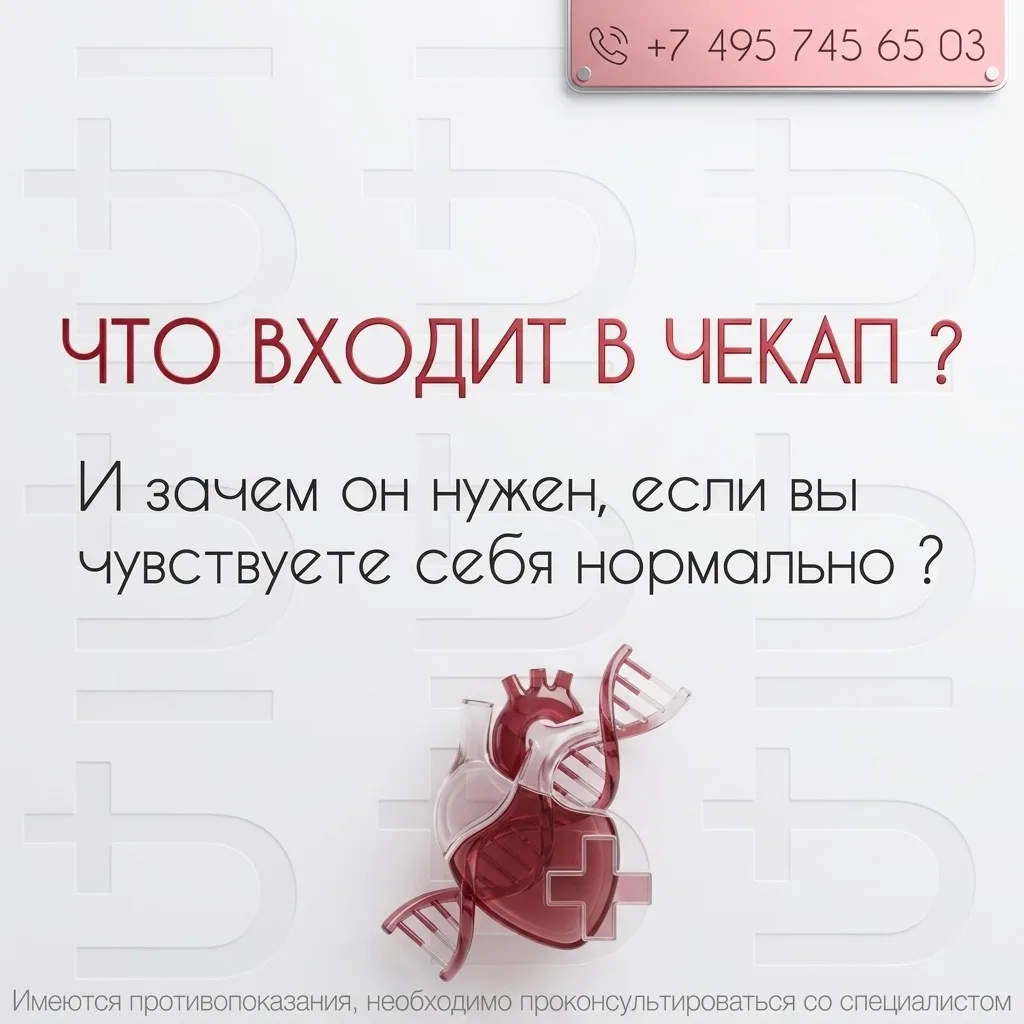 Чекап представляет собой всестороннее медицинское обследование, предназначенное для выя...
