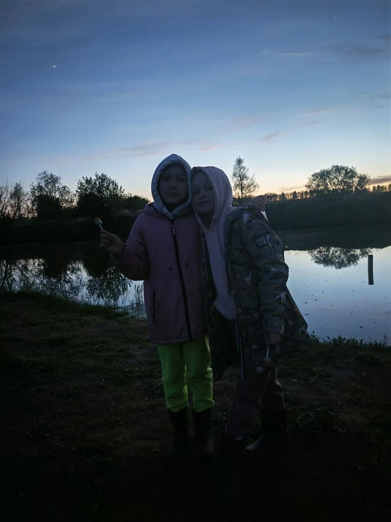 Сходили на озера .как же хорошо на природе 😍завтра с утра планируем на рыбалку 🤭🫣но ...