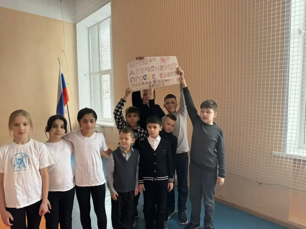 🌷Спортивный праздник в честь 8 марта в Ромодановских двориках  ✨ 4 марта наша школа отметила Междуна