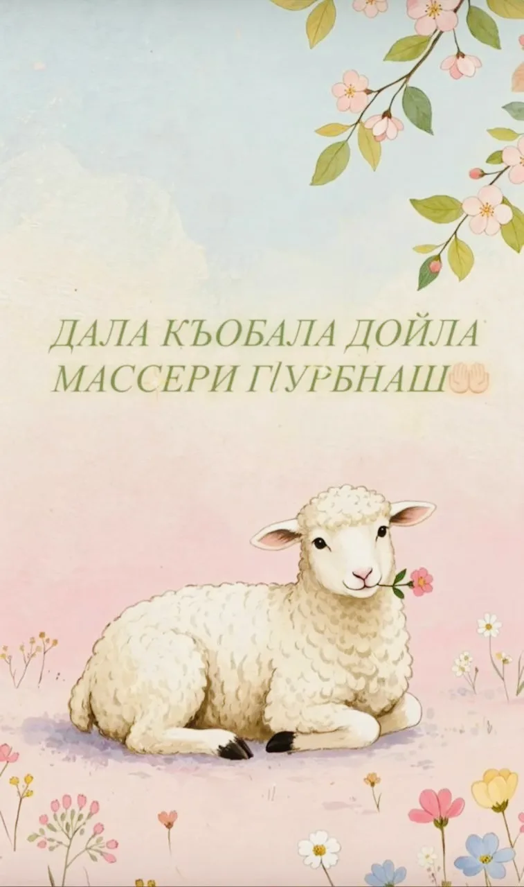 🎉 Уважаемые подписчики! Поздравляем вас с благословенным праздником Курбан байрам!