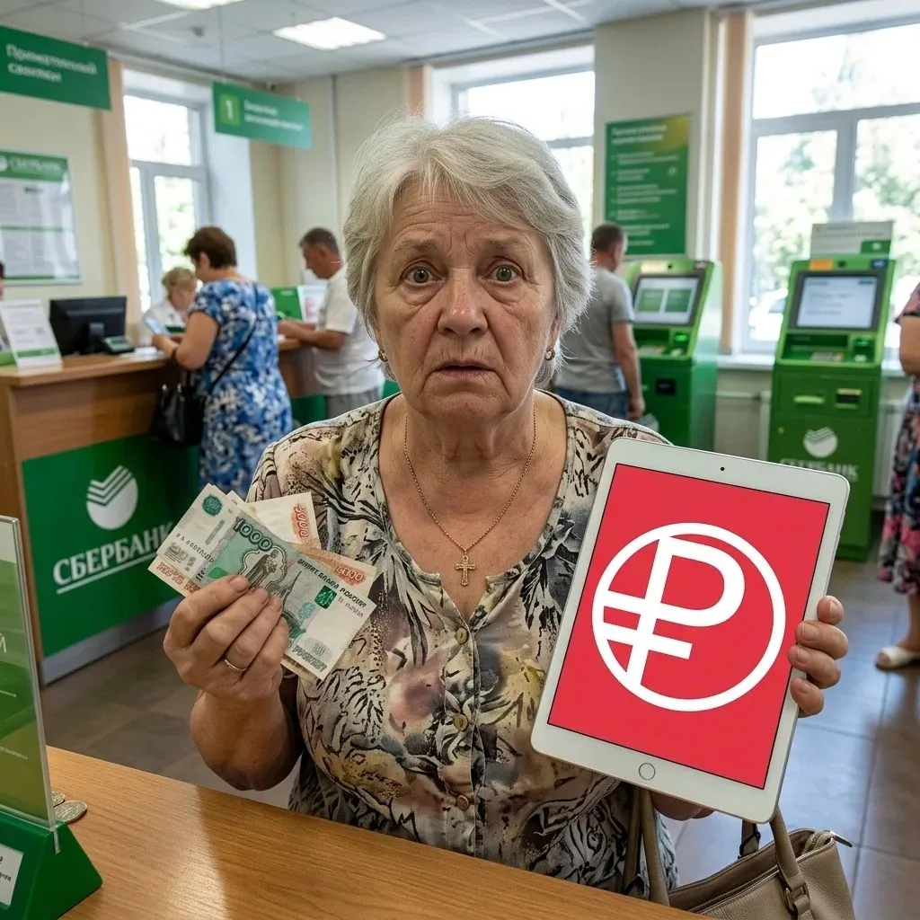 📢 Цифровой рубль с 1 сентября: нашу пенсию заберут?