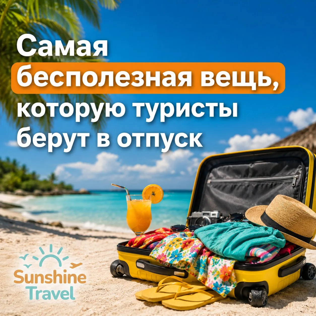 🧳 Самая бесполезная вещь, которую туристы берут в отпуск

За 17 лет работы в туризме мы заметили од