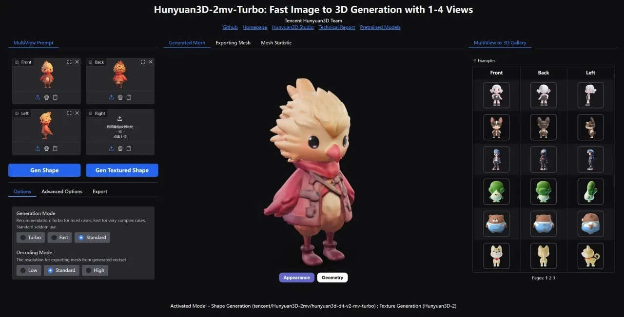 Hunyuan3D-2-WinPortable — портативный пакет для запуска Hunyuan3D версий 2.0 и 2.1 на W...