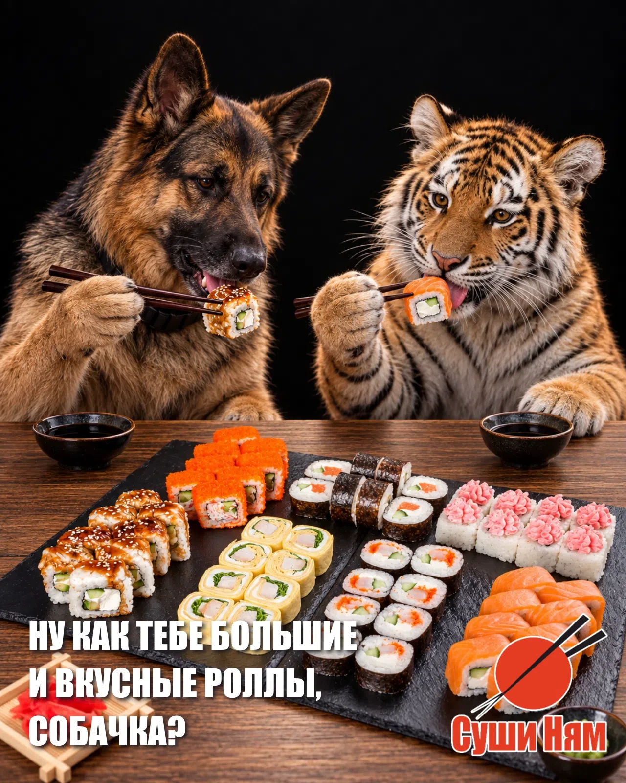Вот как-то так у нас всё и устроено, собачка 😏