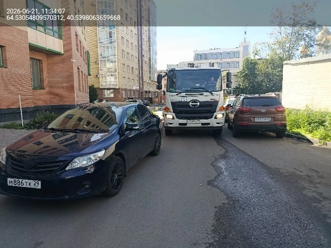 🚘⛔️Две тысячи раз автомобилисты блокировали проезд к контейнерным площадкам Поморья с ...