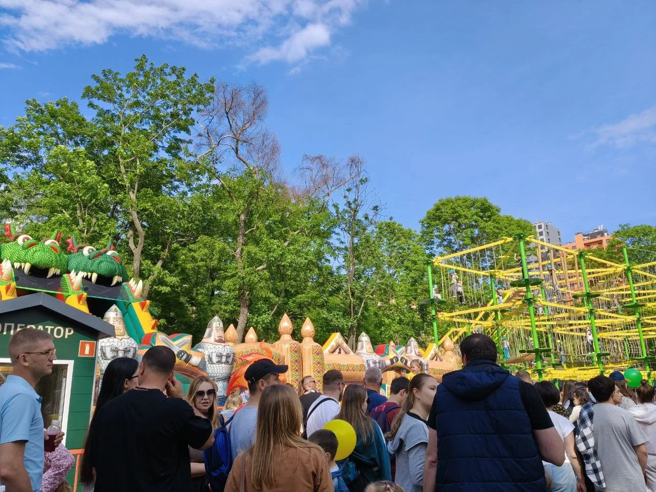 От подписчика про открытие нового парка:
